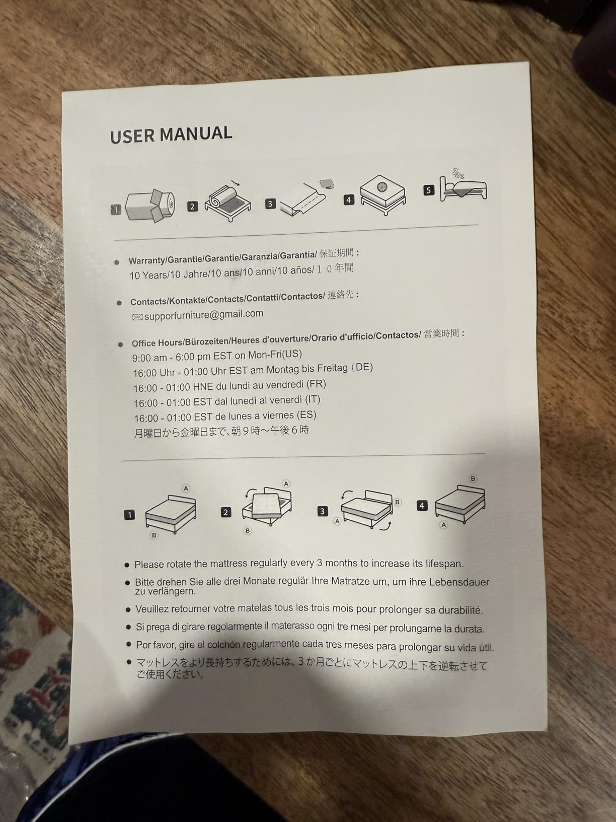 Novilla Queen Mattress, 12 Inch Hybrid Mattress Queen with Comfort Foam | Innerspring Pillow Top Mattresses in a Box, Pressure & Pain Relief, Soft Feel but Supportive, CertiPUR-US customer photo 1