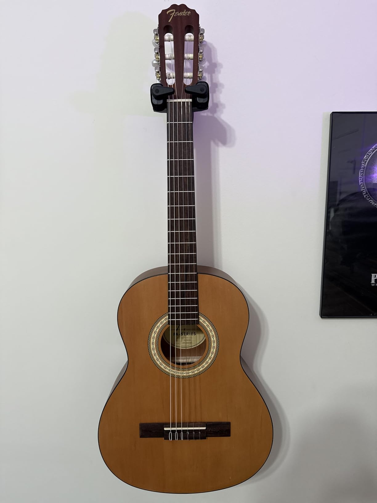 Fender FA-25N 3/4 Nylon String Acoustic Guitar, Beginner Guitar, Natural | Small 3/4 size kids starter guitar, finger-friendly nylon strings, 3 months free lessons, 2-year warranty customer photo 1