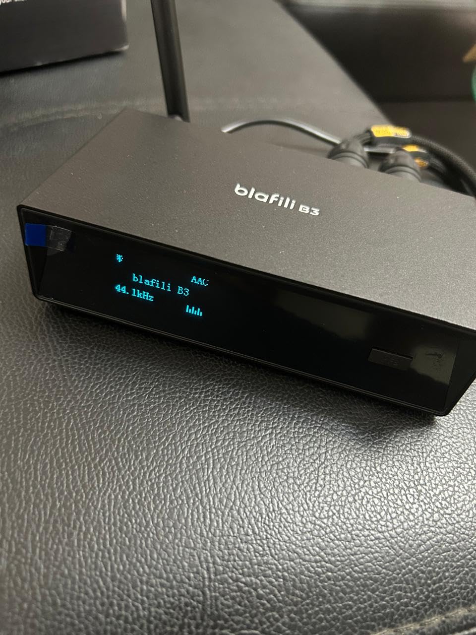 B3 Bluetooth Receiver for Mixers, DJ, PA & Stereo Systems | XLR, RCA, optical output, LDAC and aptX HD, ESS DAC, custom Bluetooth name, pairing password support customer photo 1