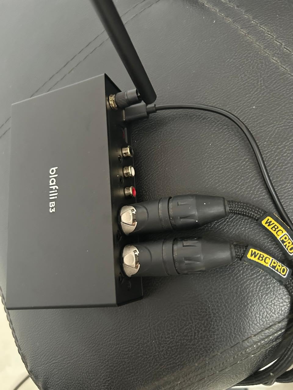 B3 Bluetooth Receiver for Mixers, DJ, PA & Stereo Systems | XLR, RCA, optical output, LDAC and aptX HD, ESS DAC, custom Bluetooth name, pairing password support customer photo 2