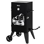 Royal Gourmet SE2805 28-Inch Analog Electric Smoker with 3 Cooking Grates | Outdoor Smoker with Adjustable Temperature Control, 454 Sq. In. Cooking Area, 1350W Output customer photo 2