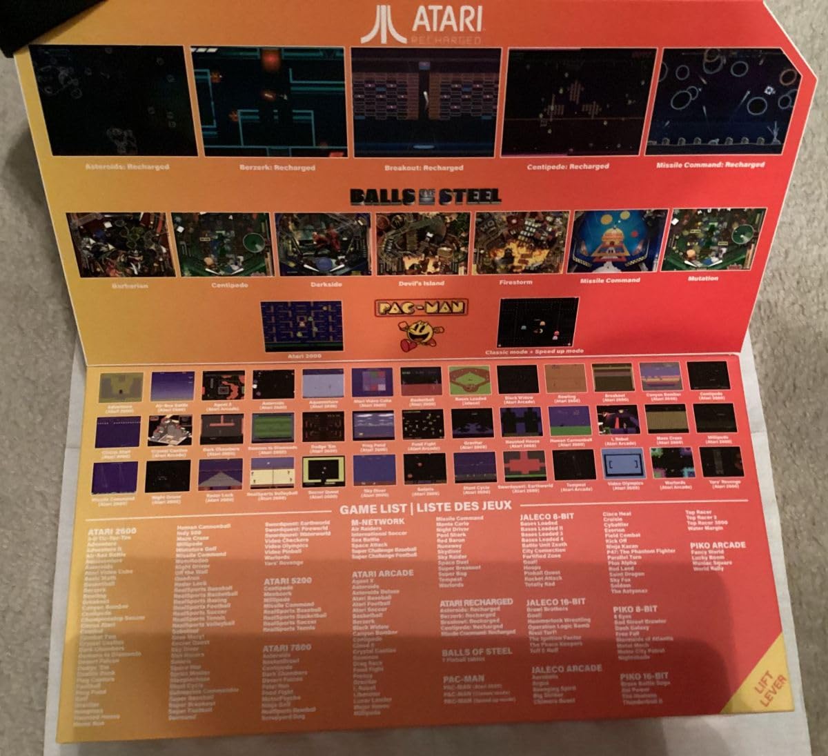 My Arcade Atari Gamestation Go: 200+ Preloaded Retro Games, Includes PACMAN | Rechargeable Battery, Wi-Fi, Smartglow, 7 Inch Display, Atari 2600, Connects to TV via HDMI customer photo 2