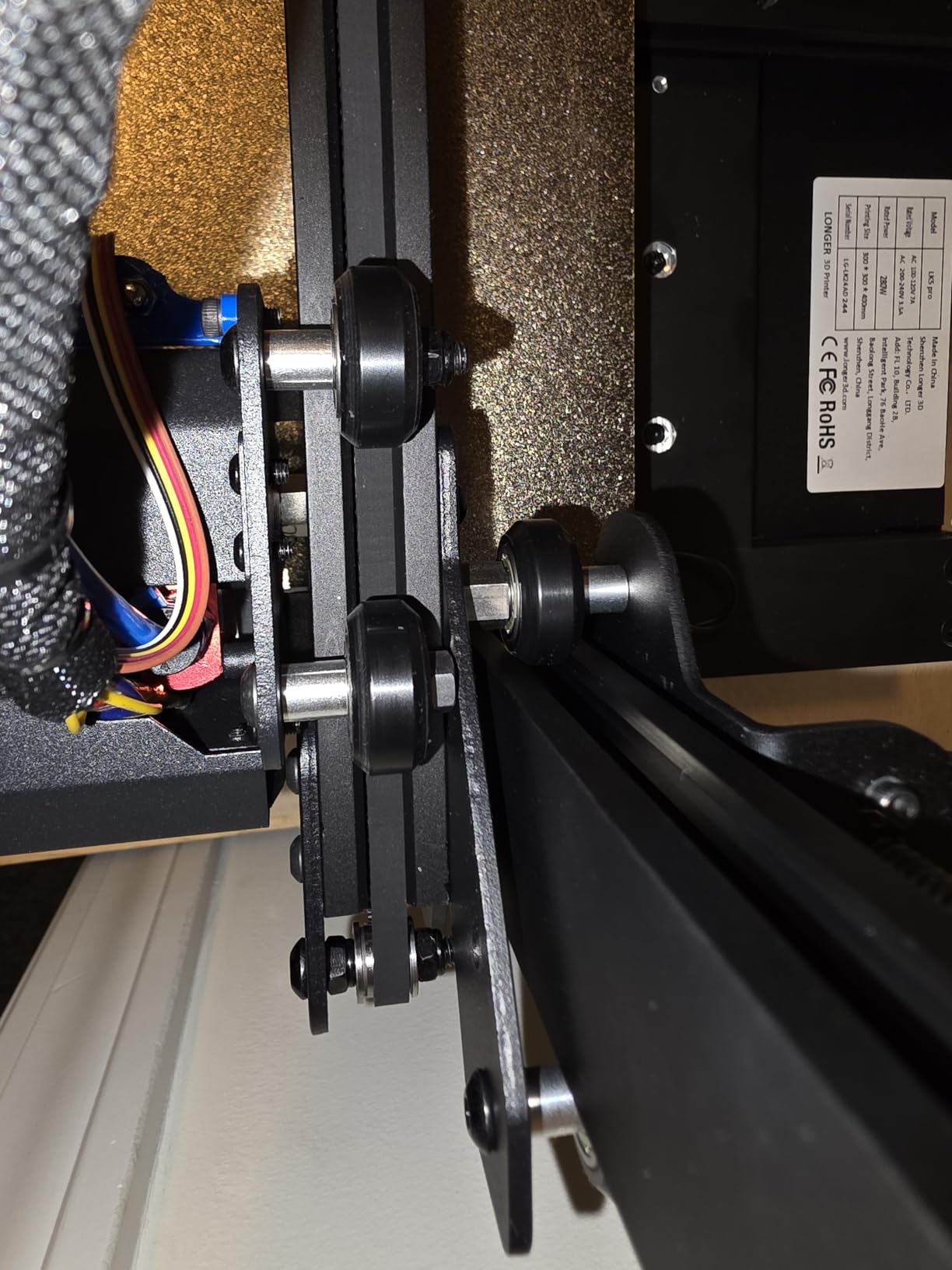 Longer LK5 Pro 3 3D Printer 11.8x11.8x15.7in Large Printing Size FDM 3D Printer Fully Open Source Motherboard Upgrade TMC 2209 with Resume Printing 3D Printers 95% Pre-Assembled Ideal for Beginners customer photo 2
