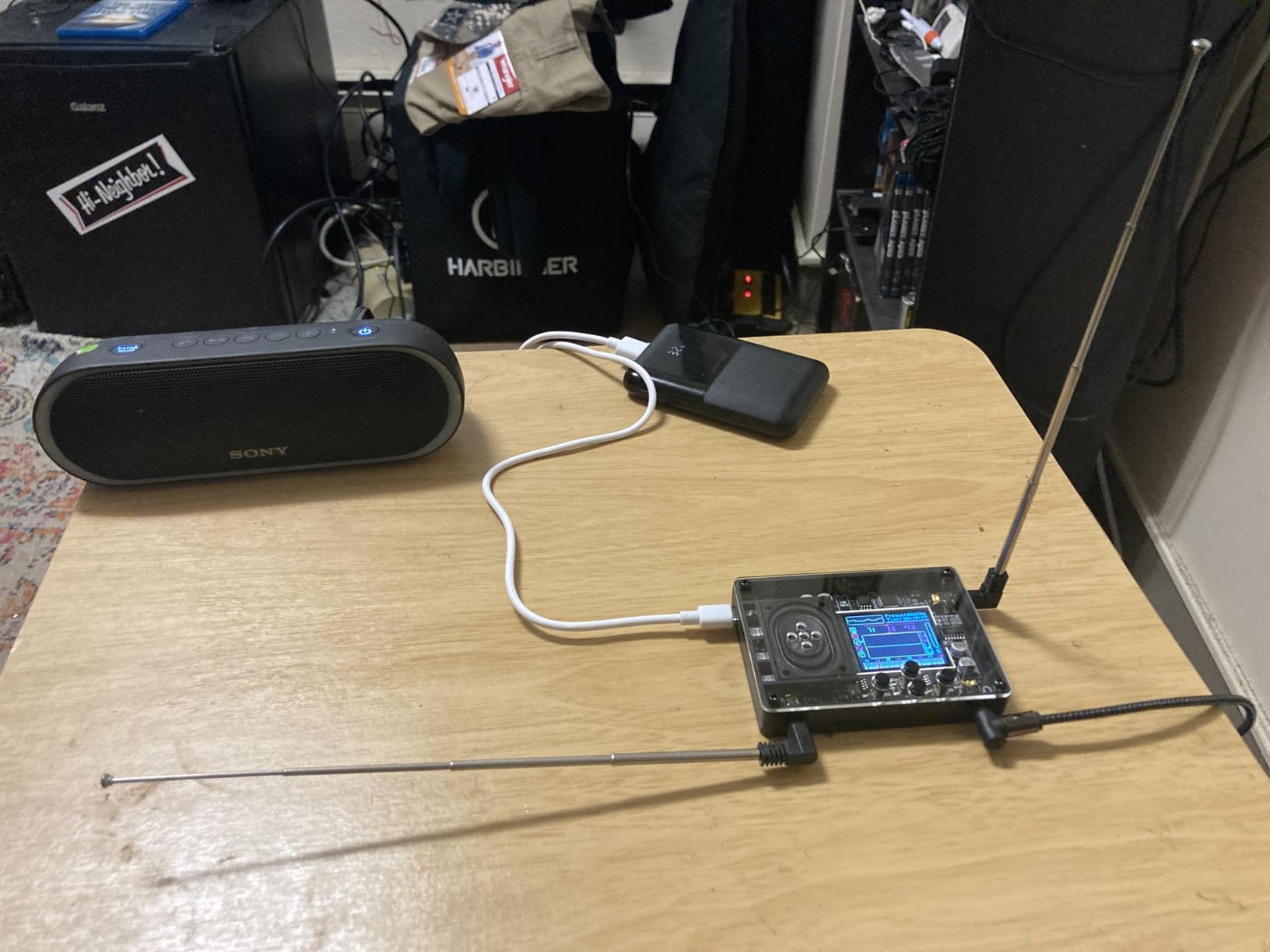 Type C Audio Theremin Vintage Musical Module Ingenious Mini Electronic Instrument Multiple Adjustable Voices with Color Screen customer photo 1