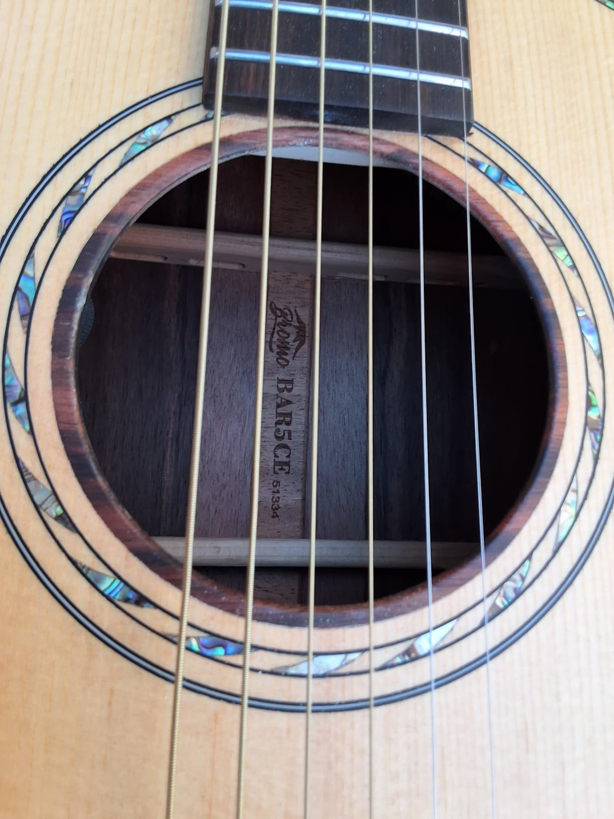 Bromo BAR 5CE All-Solid Cut-A-Way Acoustic/Electric Guitar customer photo 1