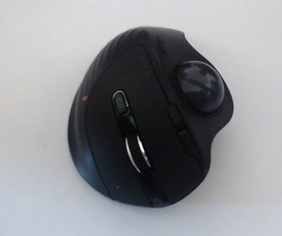 ProtoArc Wireless Trackball, EM01 NL Ergonomic Bluetooth Rollerball Thumb Mouse, Rechargeable Computer Laptop Mouse, Adjustable Angle & 3 Device Connection for PC, Mac, Windows - Gray Ball customer photo 1