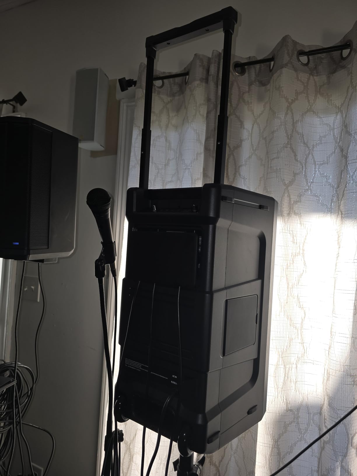 AlphaTheta Wave-Eight Portable Battery DJ Speaker, SonicLink, Black - For mobile DJs and performers customer photo 2