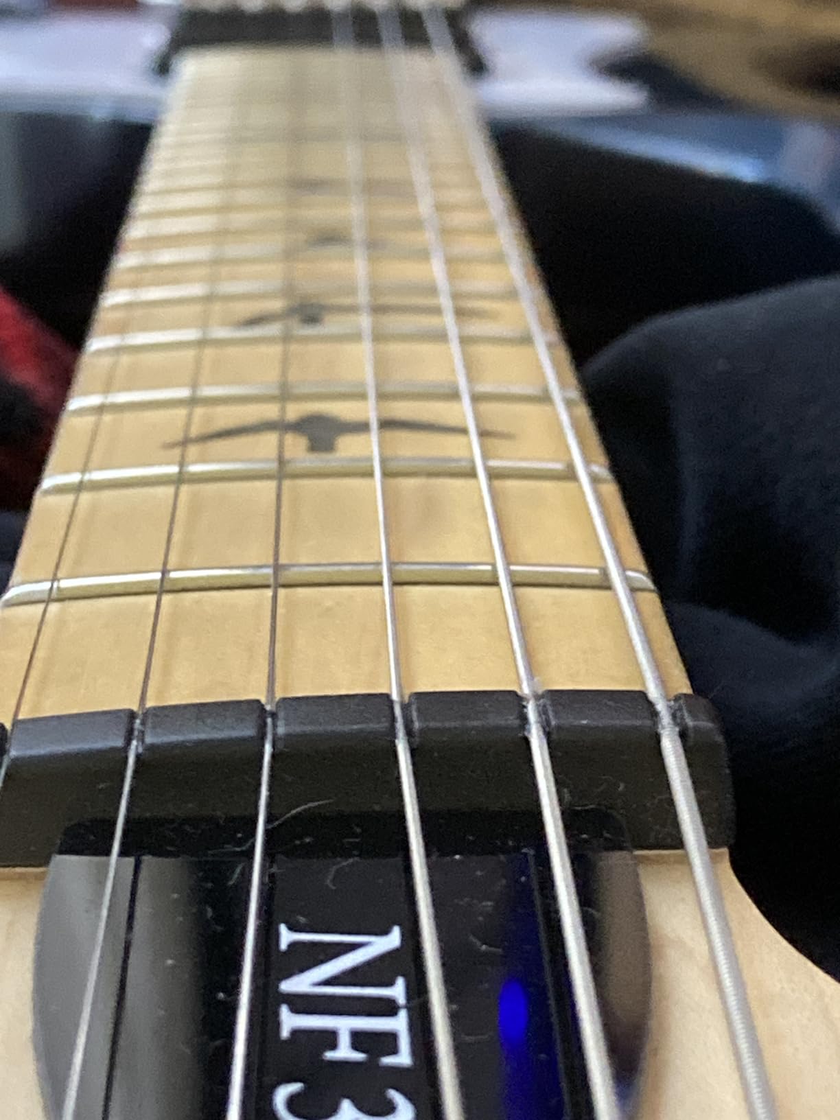 PRS SE NF3 Maple Fretboard, Ice Blue Metallic with Gig Bag customer photo 2