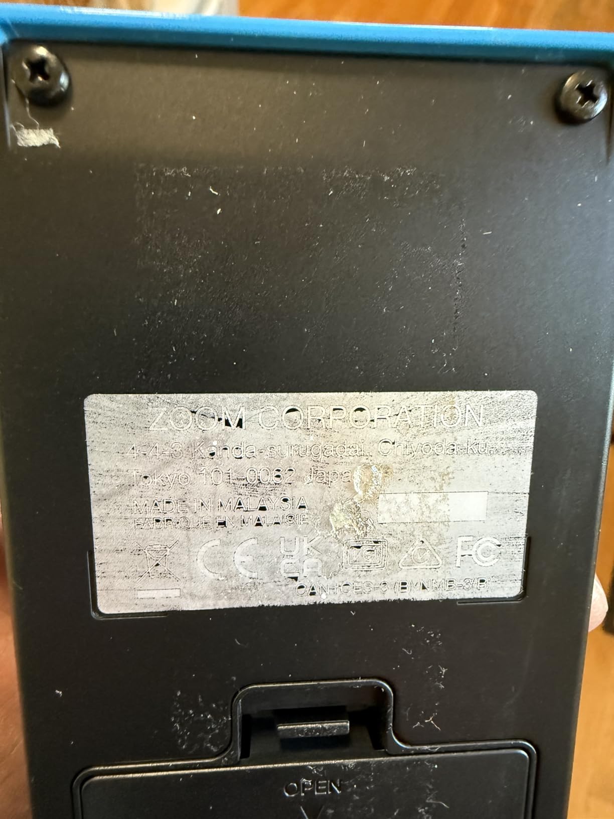 Zoom MS-70CDR+ MultiStomp for Guitarists with Chorus, Delays & Reverbs customer photo 2