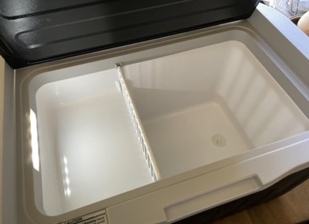 EUHOMY 12 Volt Refrigerator, 22QT(21L) 12V Cooler, Compressor Electric Cooler -4℃~68℃, 12V Fridge 12/24V DC 100-240V AC, Portable Freezer for Camping, Travel, Truck, Home customer photo 2
