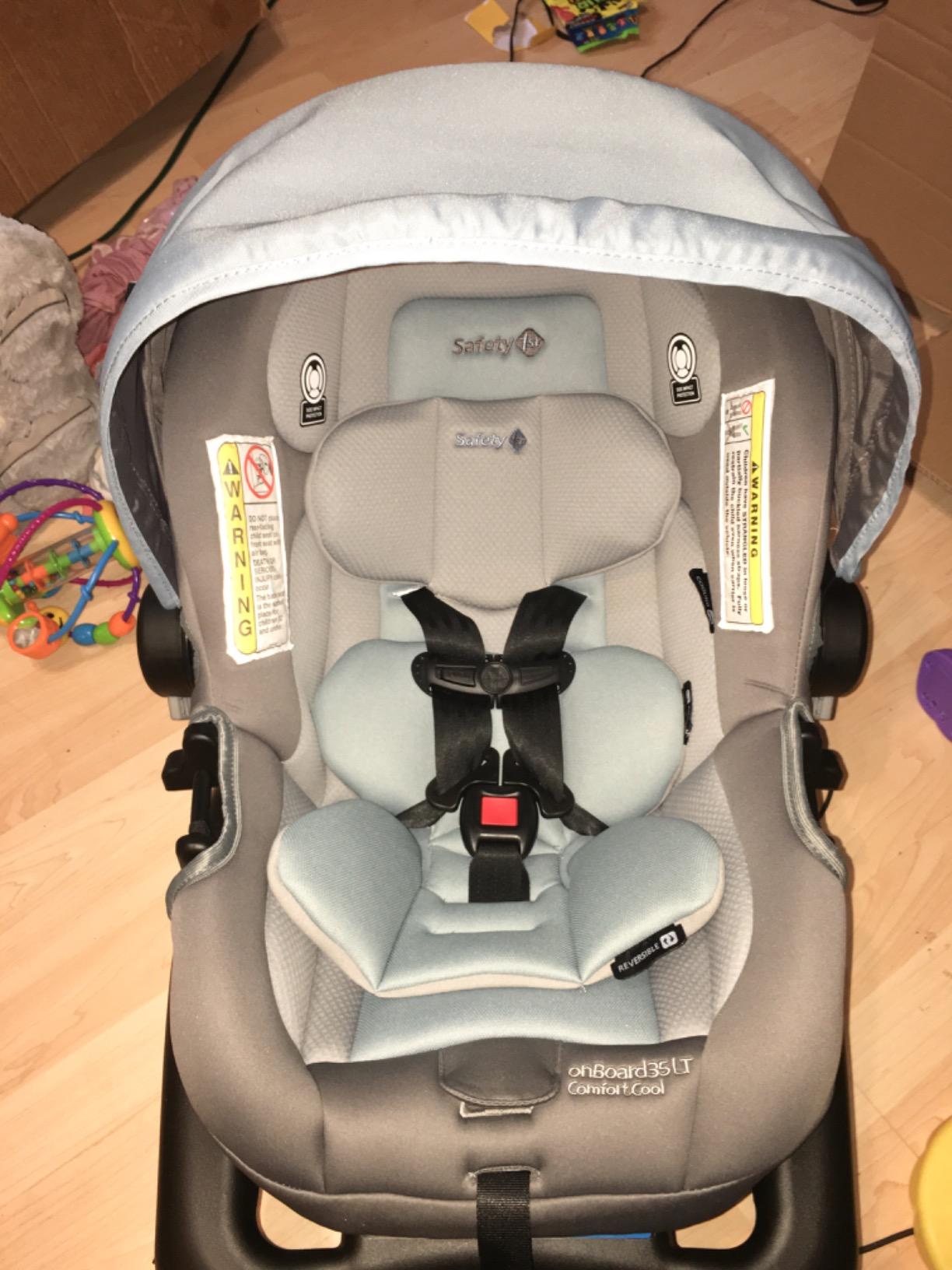 Safety 1st OnBoard FLX Infant Car Seat with Base, Lightweight Baby Car Seat for Travel, Monument 4 customer photo 2