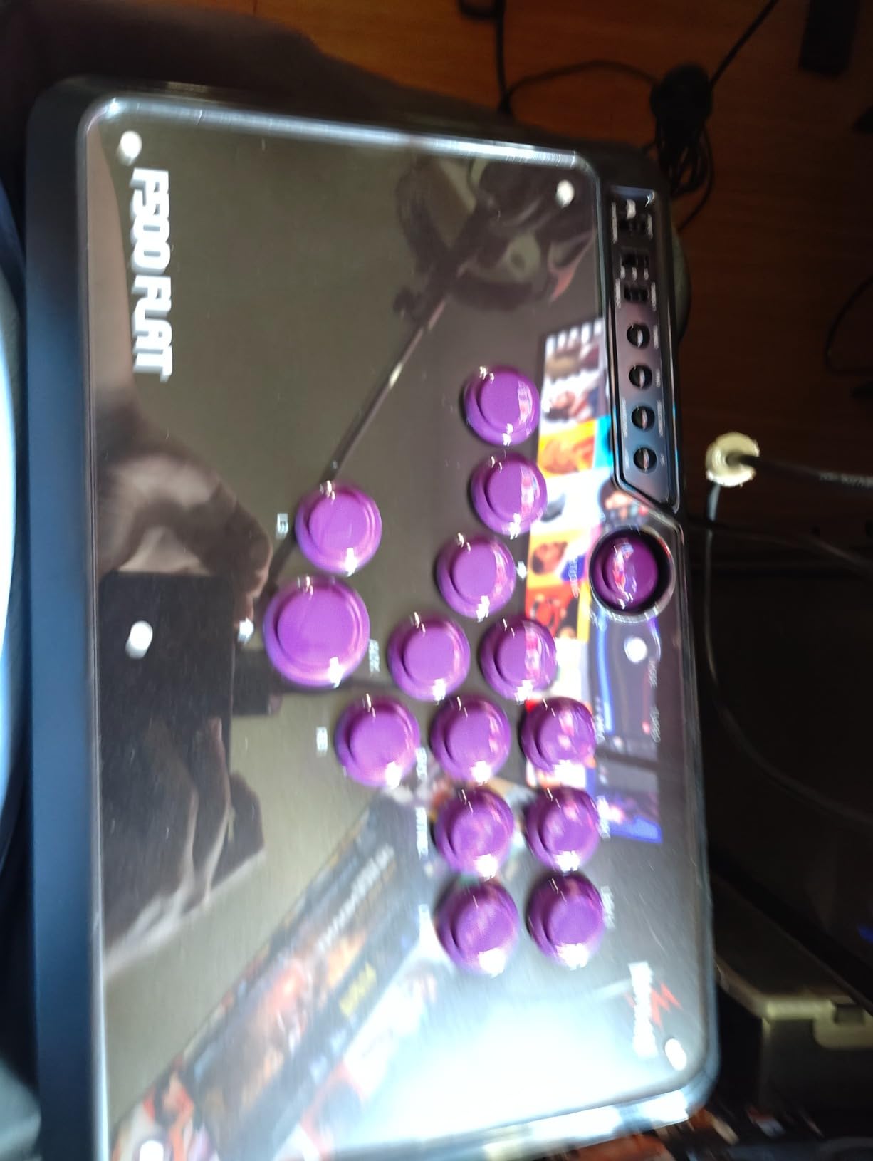 MAYFLASH F500 FLAT Fight Stick All Button Arcade Controller for PS4, PC, Xbox Series S/X, Xbox One, Switch/Switch 2, Steam Deck, macOS, Android, Raspberry Pi, NEOGEO mini and more customer photo 2