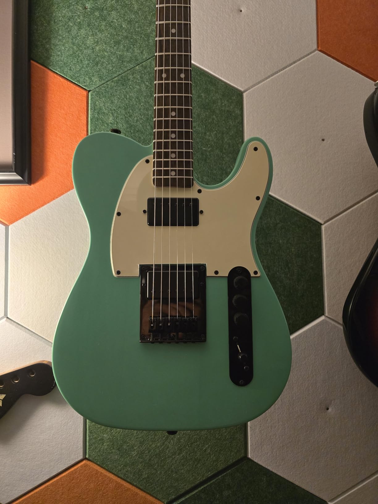 Fender Squier Debut Beginner Telecaster Electric Guitar, 2-Color Sunburst | Starter electric guitar, free lessons included, 2-year warranty, satin urethane finish, kids and adults customer photo 2