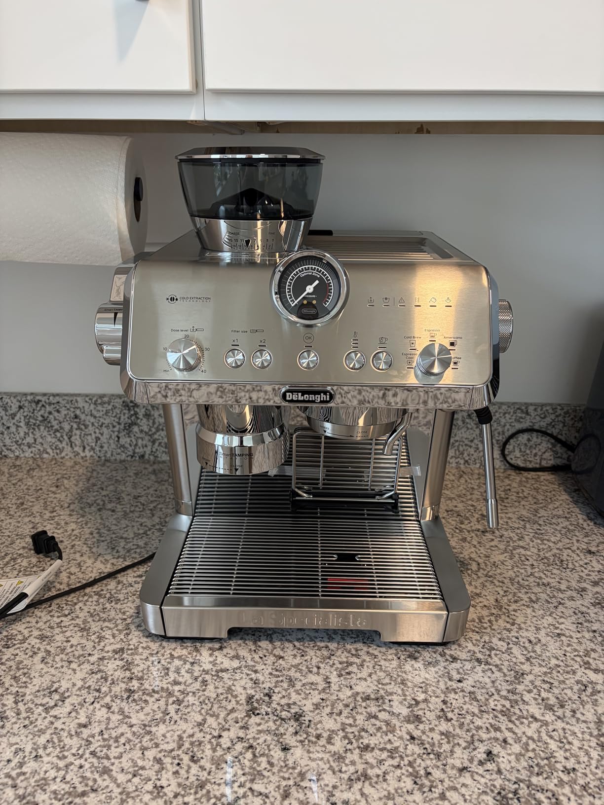 De'Longhi La Specialista Opera Espresso Machine with Coffee Grinder customer photo 1