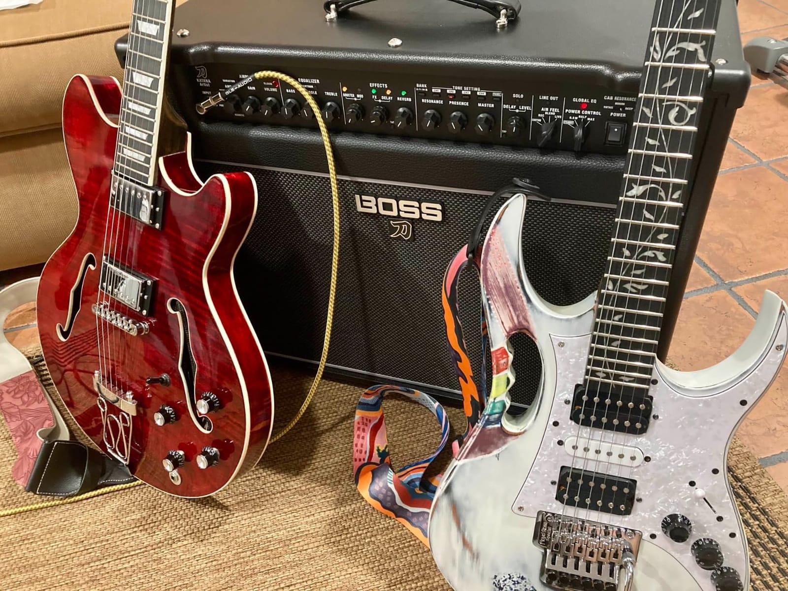 BOSS Katana Artist Gen 3 Guitar Amplifier | Flagship 100-Watt Combo Amp | 12-Inch Waza Speaker | Evolved Tube Logic Sound | Sophisticated Tone Tools | Advanced Performance Features | 12 Inch Waza Speaker, Evolved Tube Logic Sound, Sophisticated Tone Tools, Advanced Performance Features customer photo 1
