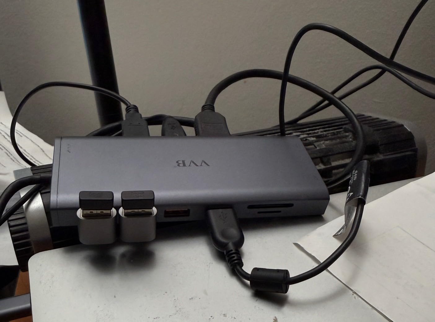 USB C Laptop Docking Station Dual Monitor HDMI for Dell/Lenovo/HP Laptop 14 in 1 USB C Hub Multiport Adapter Dongle Dock USB C to 2 HDMI 4K+DisplayPort+Ethernet+4USB+2USB C+100W PD Charger+SD/TF+Audio customer photo 1