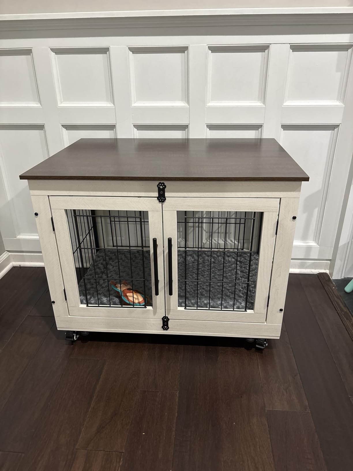 YaFiti Dog Crate Furniture, 32.5