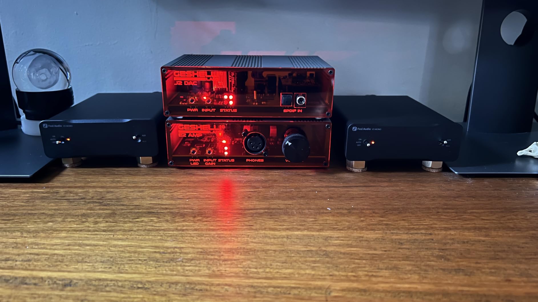 Fosi Audio V3 Mono Power Amplifier for Home Audio Speakers, Mini Monoblock Class D Amp with TPA3255, 240W for HiFi Home Theater AVR Receiver Component, RCA/XLR Balanced Inputs 48V/5A Power customer photo 1