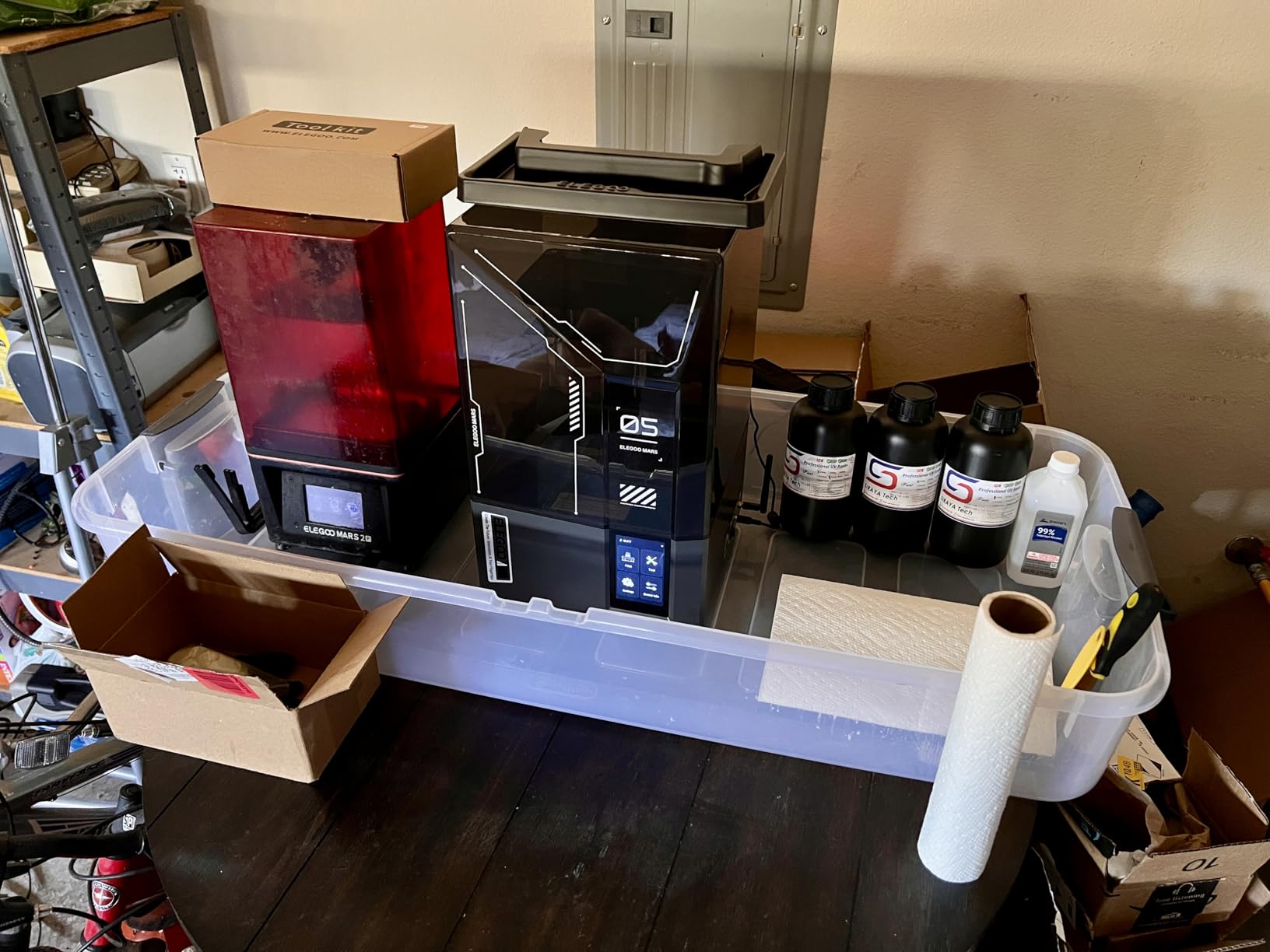 ELEGOO Mars 5 Ultra Resin 3D Printer with 7