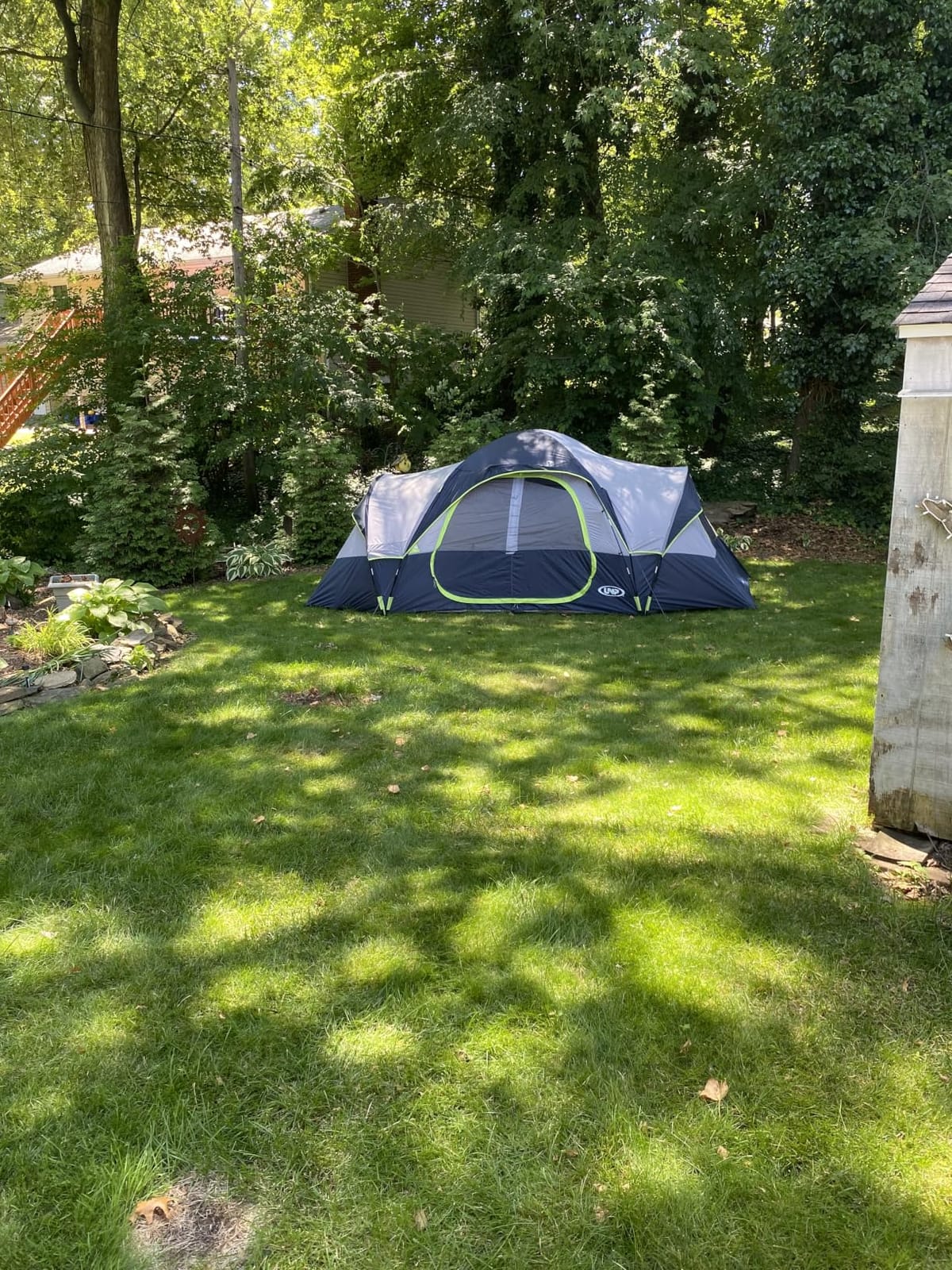UNP 10 Person Tents for Camping Family Outdoor Camping Tent | 2 Rooms with Rainfly, Waterproof 5 Large Mesh Windows Size 18ft x 9ft x78in customer photo 2