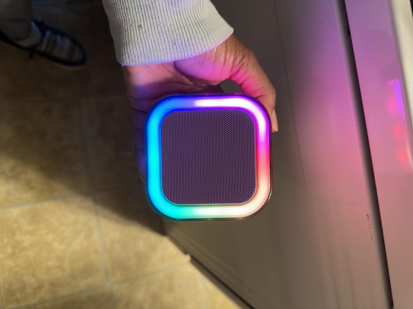 Move2Play Karaoke Machine for Kids | Includes 20+ Kid Songs | 2 Microphones | Connect with Bluetooth | 3, 4, 5, 6, 7+ Year Old Gift | Toy for Girls, Boys, & Toddler | Birthday Present customer photo 2