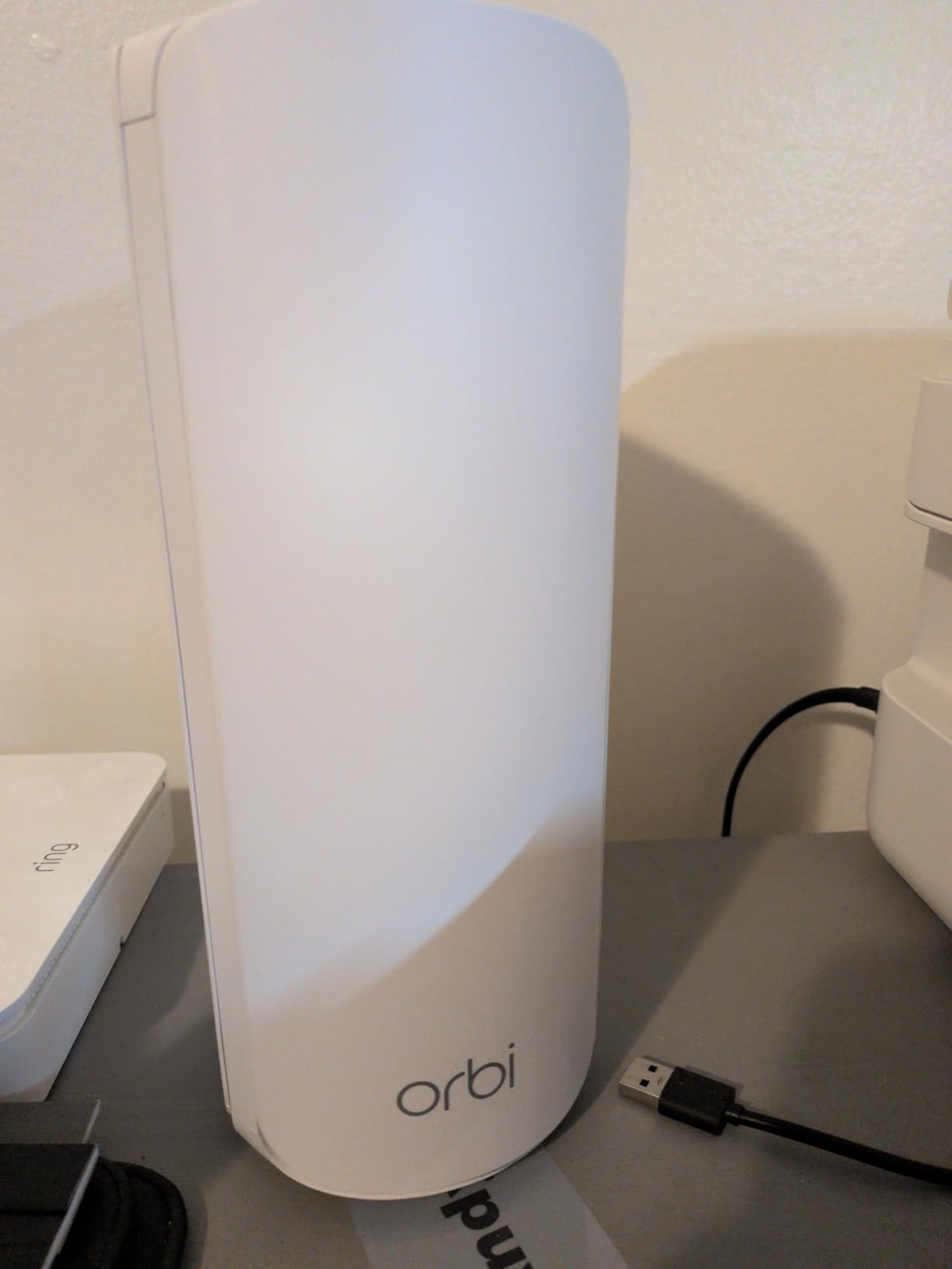 NETGEAR Orbi 770 Series Tri-Band WiFi 7 Mesh Network System (RBE773) - Router + 2 Satellite Extenders, Security Features, Up to 11Gbps, Covers up to 8,000 sq. ft., 100 Devices, 2.5 Gig Internet Port customer photo 1