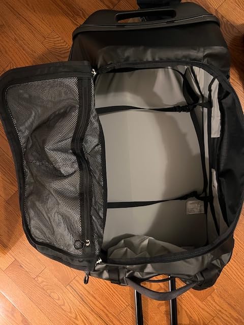 Transporter 90L Wheeled Travel Duffel Bag, Blue OS customer photo 1