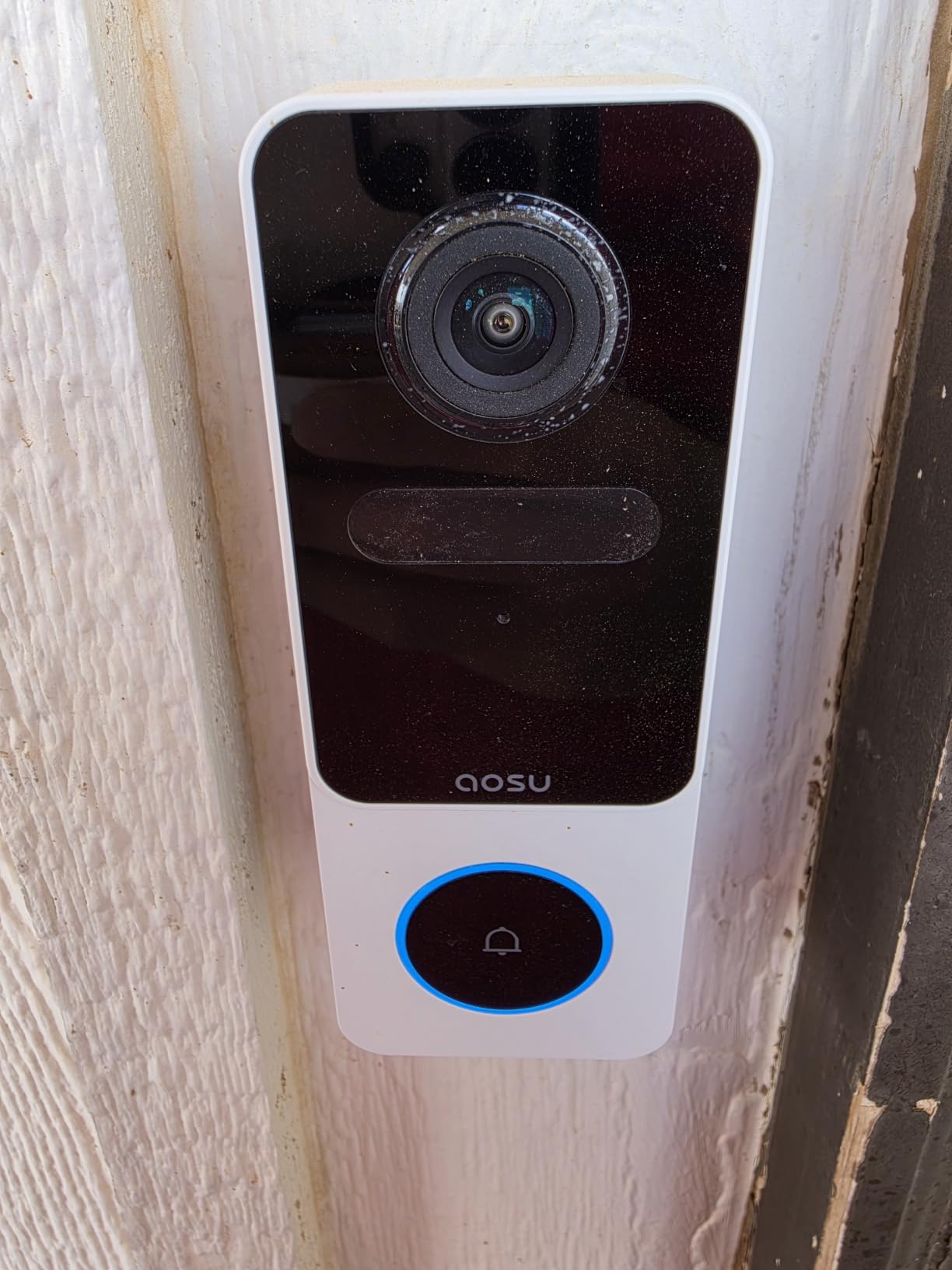 aosu Video Doorbell Camera Wireless, 2K QHD, 170 Wide Angle, 2.4 GHz WiFi | No Subscription Required, Head-to-Toe View, Person Detection Smart Alerts, Local & Cloud Storage, Battery Doorbell with Chime customer photo 1