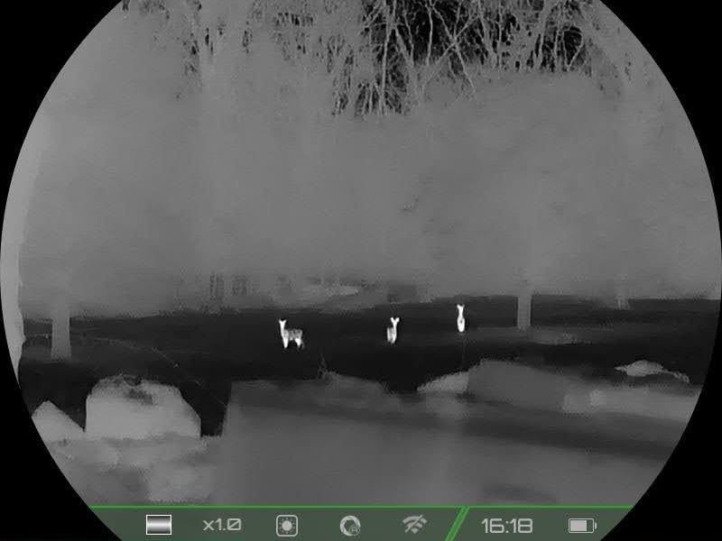 RIX Pocket K3 Portable Thermal Monocular for Hunting, 384x288 (50Hz), Wi-Fi, Handheld Night Vision Monocular customer photo 2