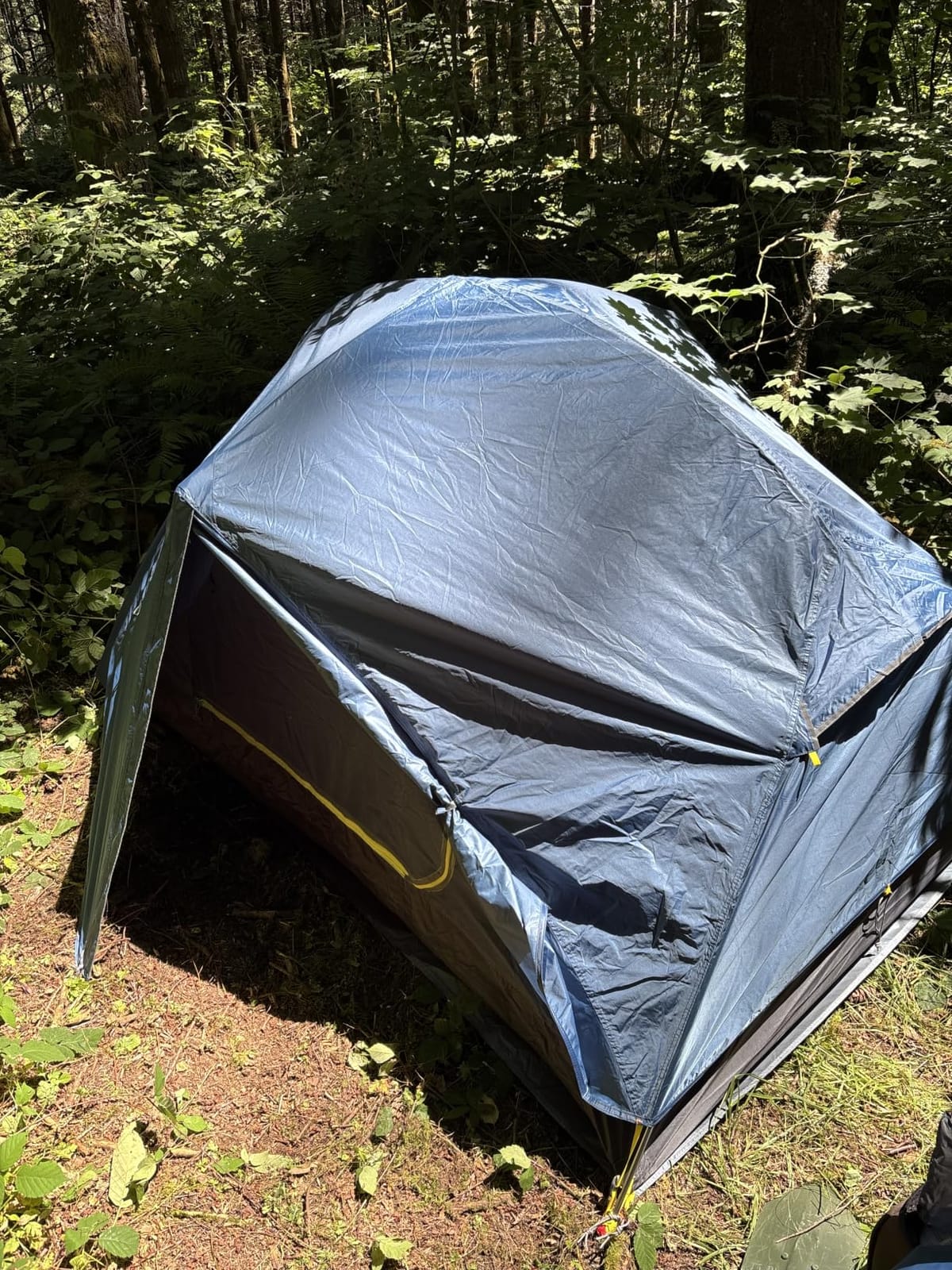 Naturehike Mongar 2 Person Backpacking Tent, 3 Season Ultralight Lightweight Double Layer Free Standing customer photo 2