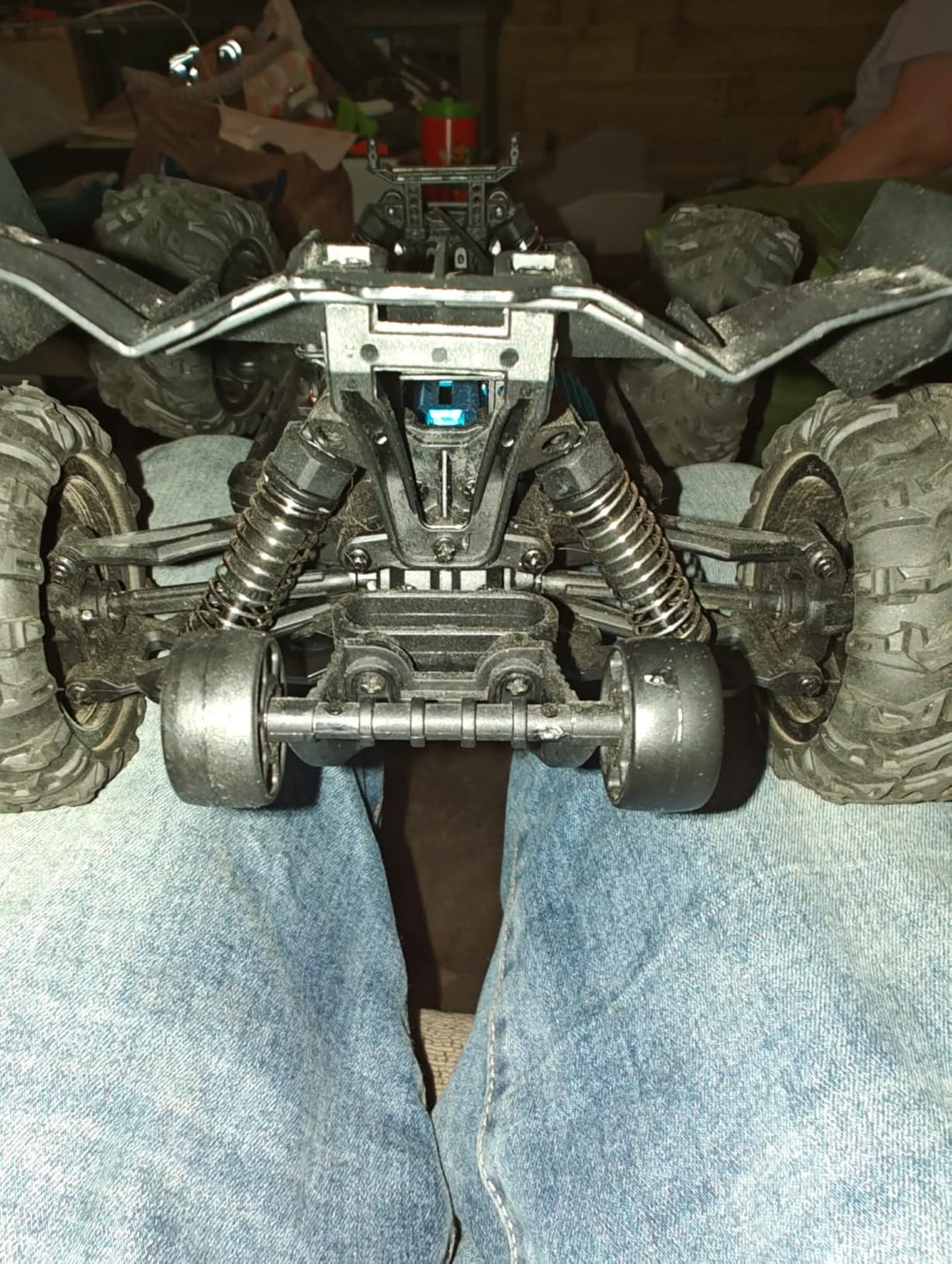 RC Cars 1:14 Remote Control Car 50 KMH Fast RC Truck for Kids Adults Boys 2.4 GHz All Terrains 4WD RC Dune Buggy Off-Road RC Monster Truck Short Course Car with 2 Batteries (Red) customer photo 1