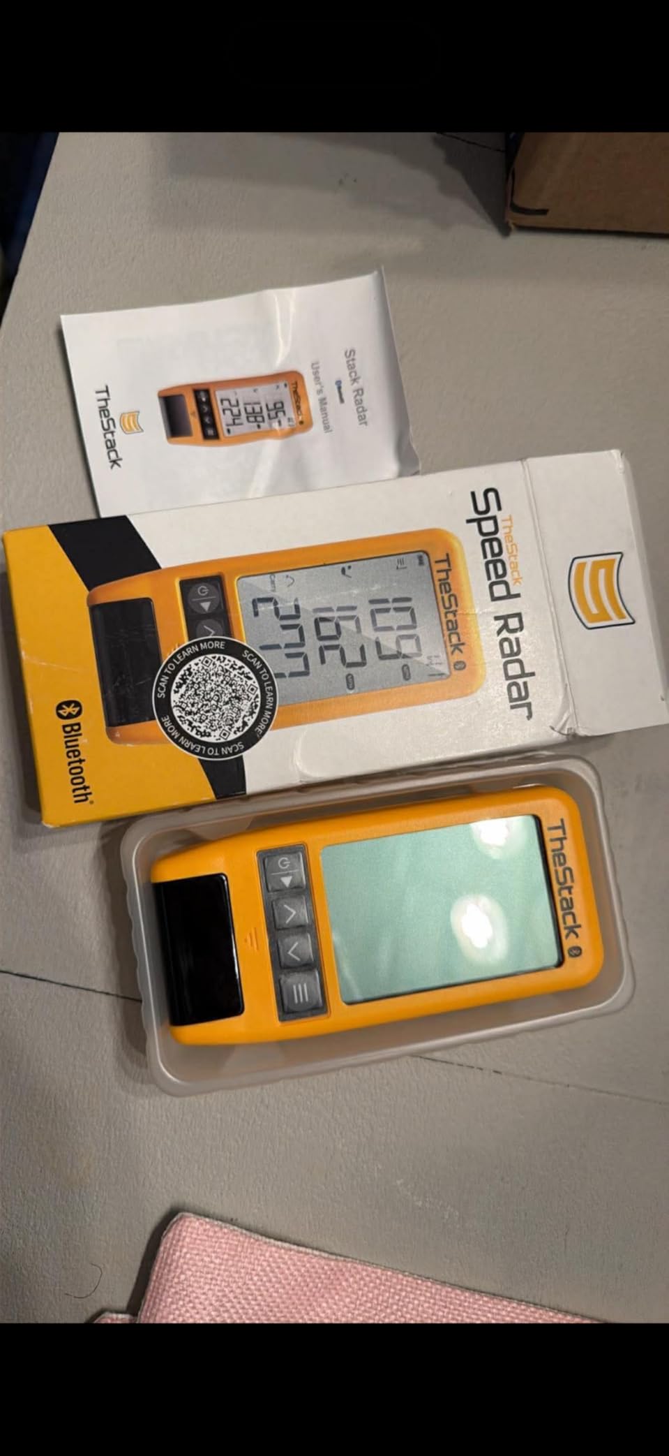 TheStack Radar Golf Launch Monitor - App-Based Training System customer photo 1