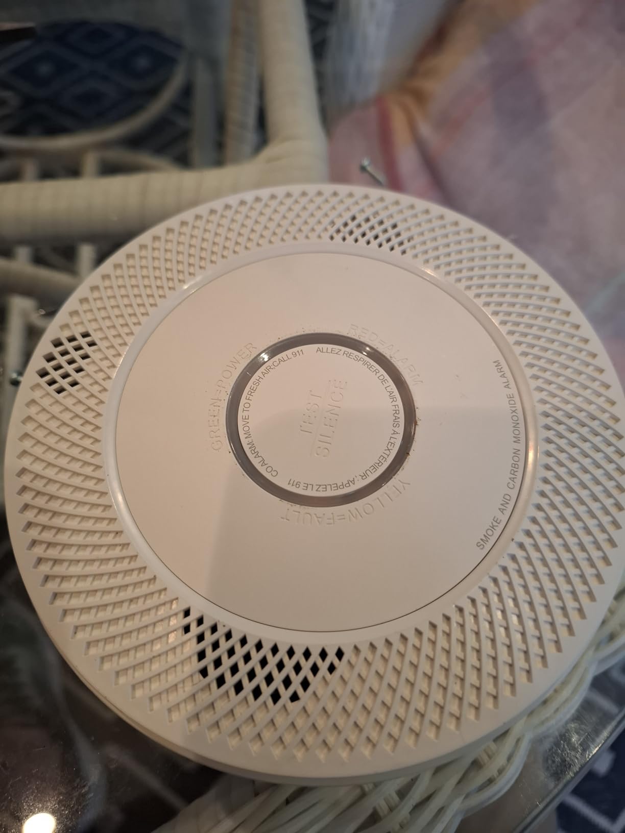 SITERWELL Hardwired Interconnected Smoke and Carbon Monoxide Detector, 10 Year Product Life Alarm Smoke Carbon Monoxide Detector with 2 AA Batteries Back Up, Smoke and CO Detector Voice Alert, 1 Pack customer photo 2