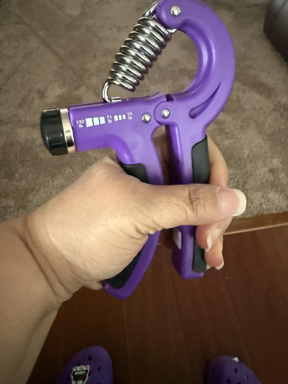 FitBeast Grip Strengthener Forearm Strengthener, Adjustable Hand Grip Strengthener for Strength Training & Rehabilitation, 10-132 lbs Resistance, Ideal for Athletes and Physical Therapy (1 Piece) customer photo 2