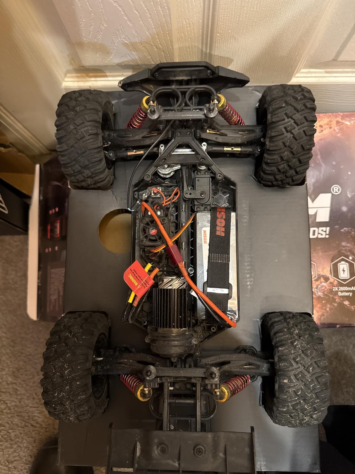 Hosim 1/10 Off Road RC Cars Fast 68KM/H, Electric RTR Brushless RC Car for Adults, High Speed Monster Truck Hobby Remote Control Car, Waterproof RC Truck 4x4 All Terrain Buggy Toy Gift for Age 8+ customer photo 1