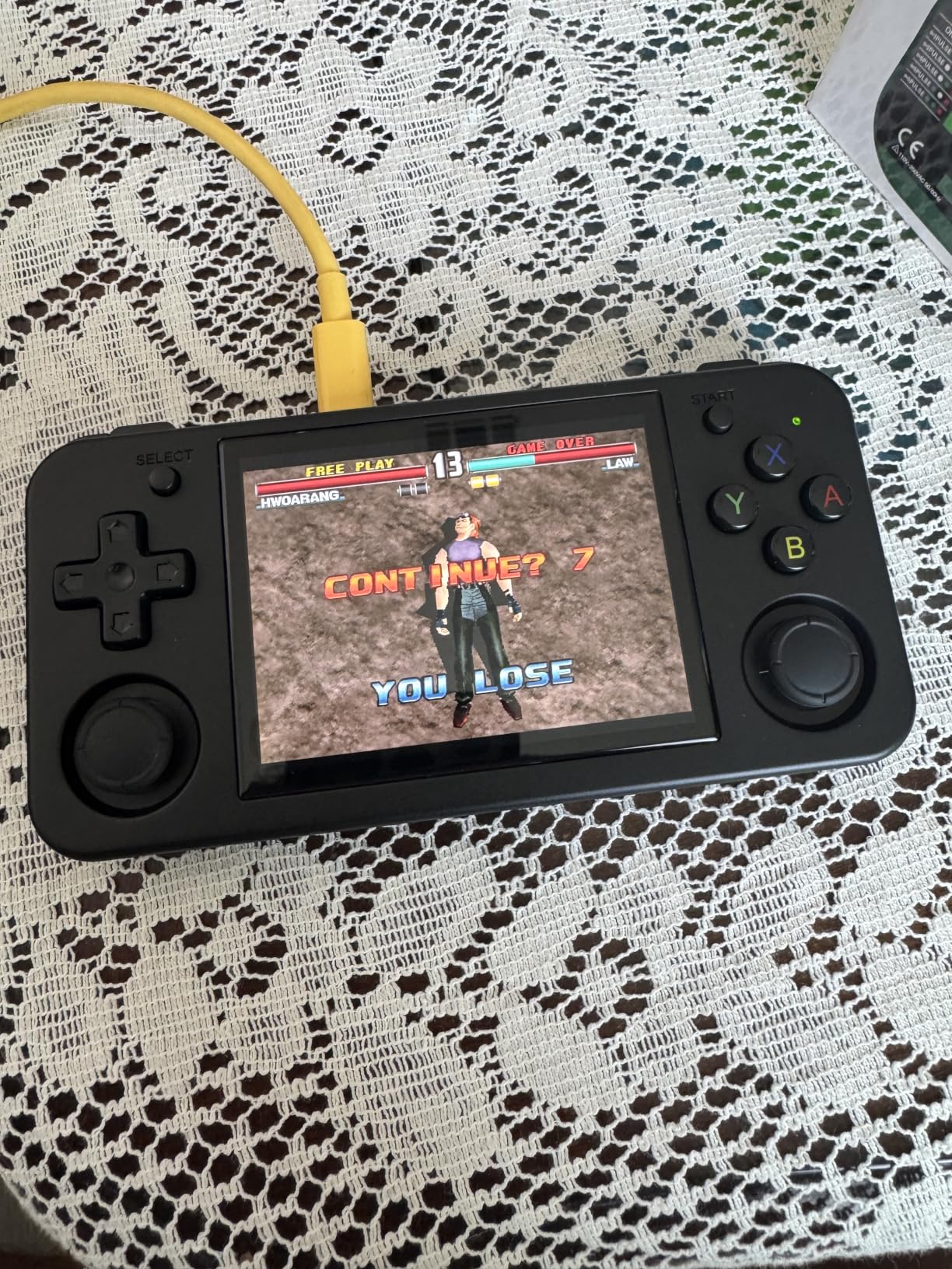 RG35XX H, Anbernic Retro Handheld Gaming Console with 64GTF Card, Dual Joystick Design 3.5-inch HD Screen Lasts up to 8 Hours High-Capacity Battery for Better Experience (64G Purple) customer photo 2