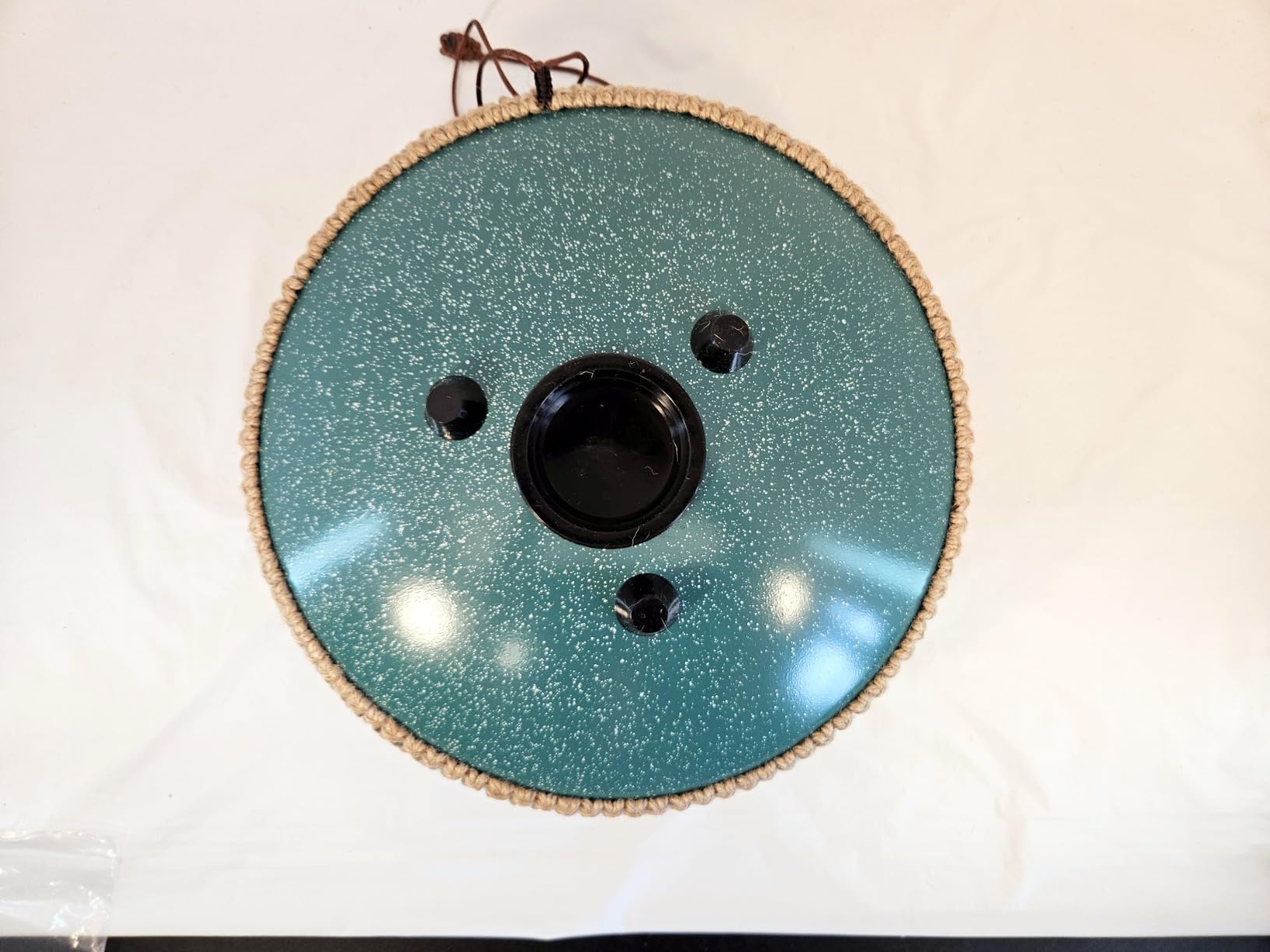 Steel Tongue Drum - 12-Inch 13-Notes Tongue Drum, C Major Outdoor Rain Drum with Music Book, Handpan Drums Mallets and Carry Bag (Green) customer photo 1