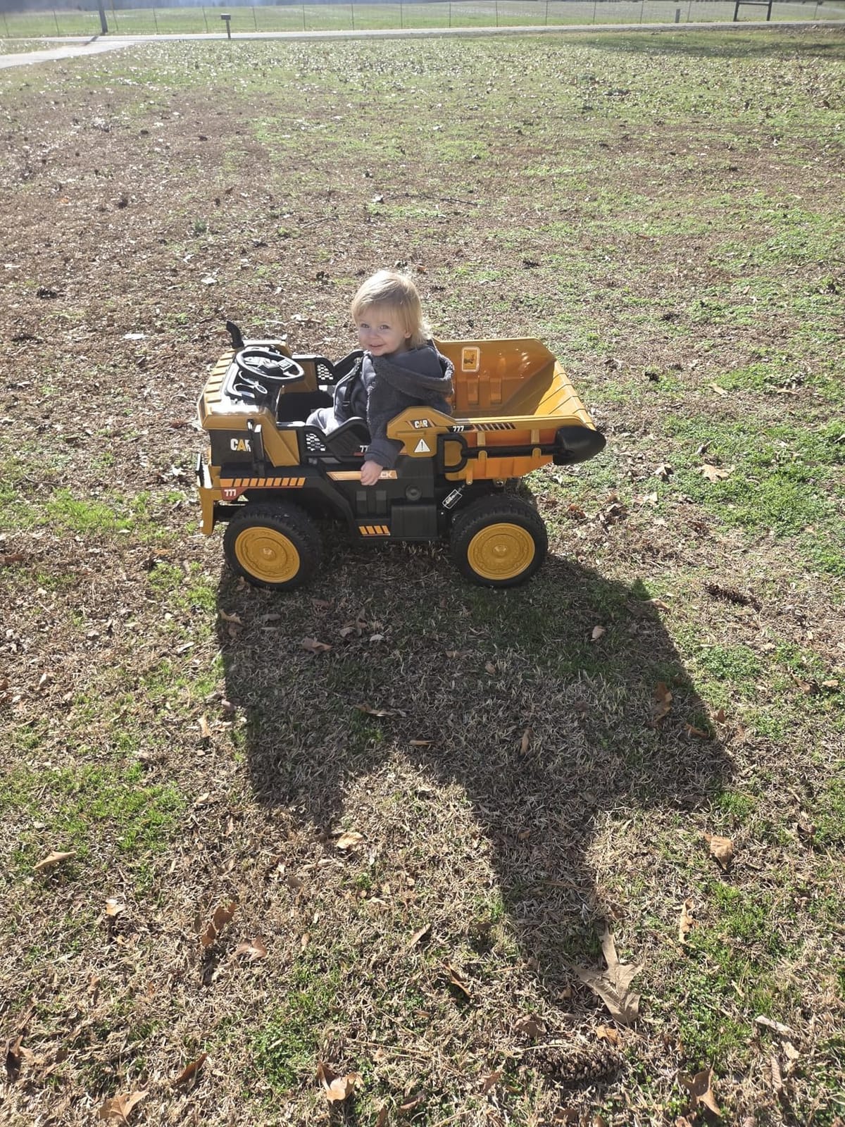ANPABO 24V Ride On Dump Truck w/Electric Dump Bed, Remote, Yellow | Durable eva tires, bluetooth, powerful 24v motors, extra shovel, 2 seater 24 volt ride on toys for boys & girls 3-6 customer photo 1