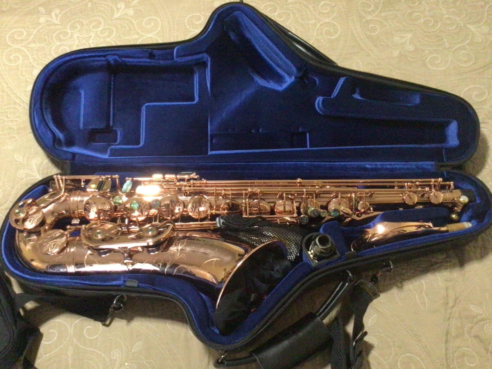 Protec Micro ZIP Tenor Saxophone Case, Hunter Green, Model BM305CTHG customer photo 1