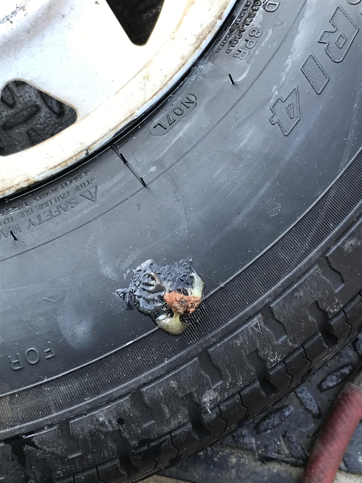 ROCKMAN Trailer Tire ST205/75R15 8-Ply Load Range D 107M Radial 11166, Set4 | Steel Belted Radial customer photo 1