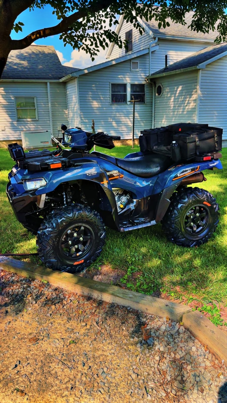 Tusk Trail-Runner ATV Rear Rack Bag - All Weather - Heavy Duty - Padded Seat - Insulated Cooler - Universal Compatible with Most ATVs customer photo 1