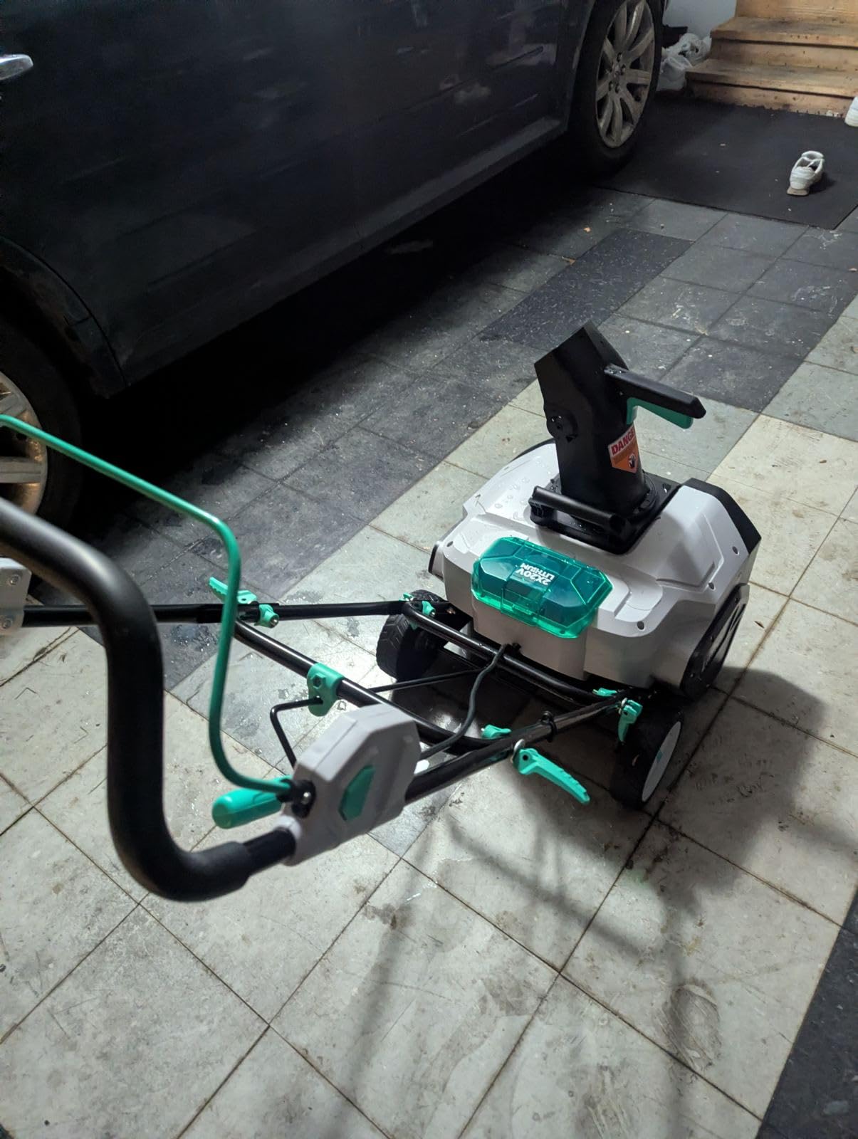 Snow Blower Single Stage Cordless Electric, Battery Powered customer photo 2