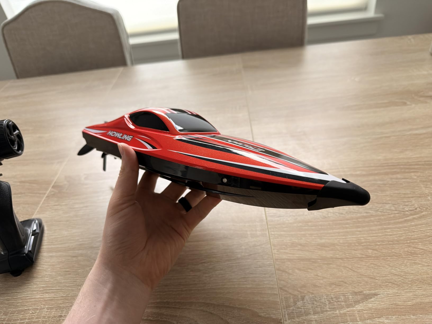 BEZGAR RC Boat, 16 inch Big Brushless Remote Control Boat for Adults, 55 KPH Large Fast RC Speed Boats with 2000mAh Battery customer photo 2