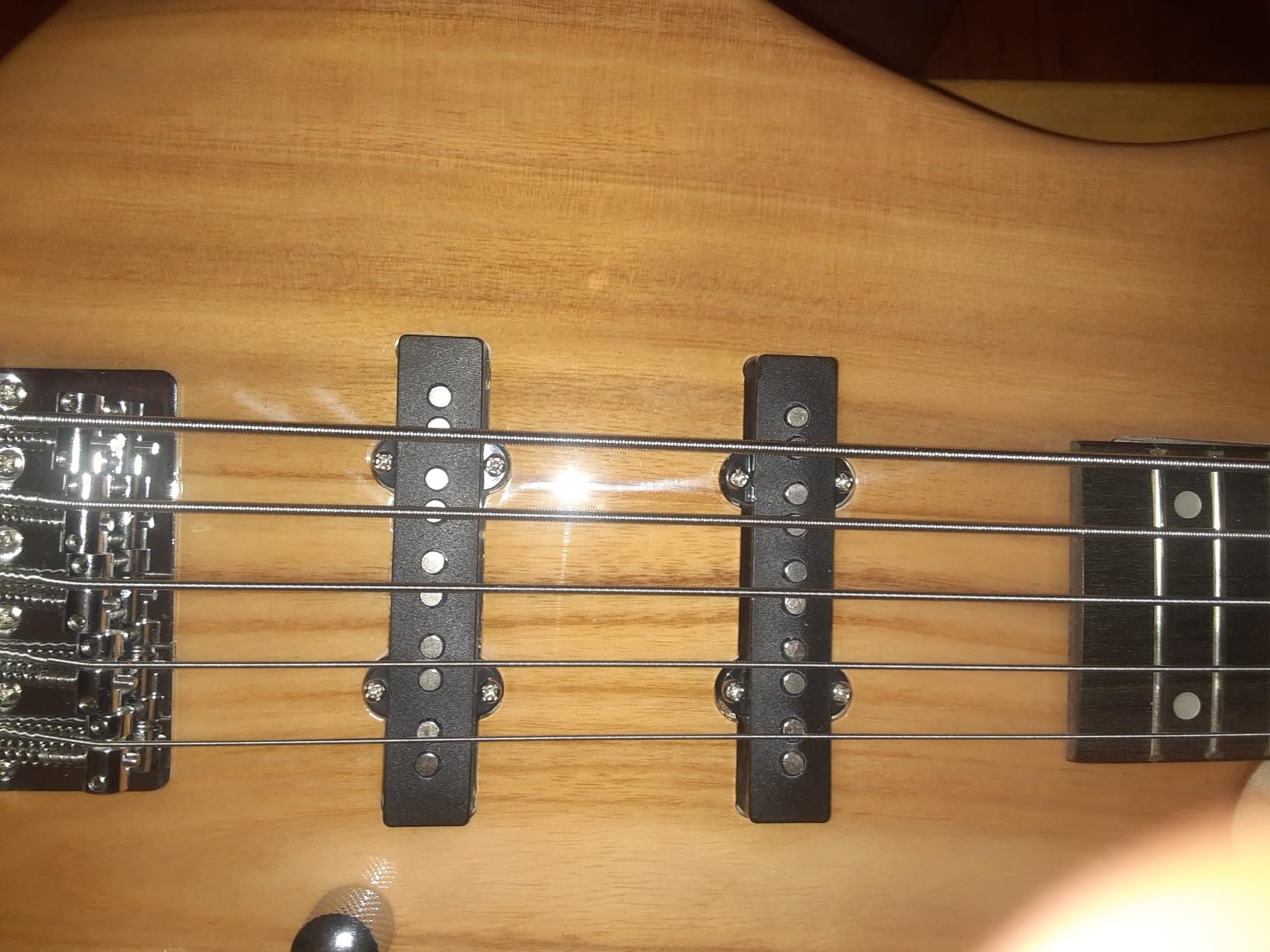Ktaxon Electric Bass Guitar 4 String Bass Guitar Kit-Blue customer photo 2