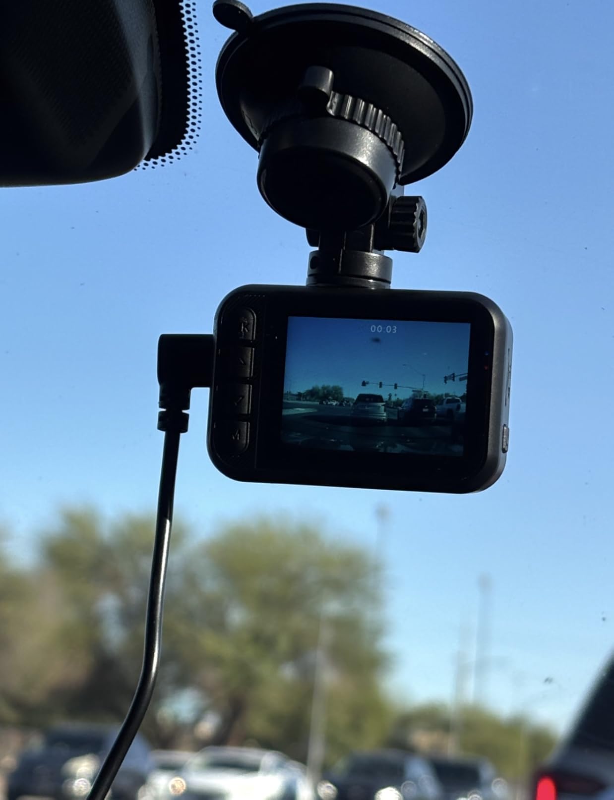 E-YEEGER Dash Cam Front and Rear, 2.5K Dual Dash Camera for Cars, 2560P Mini Car Camera, 2 inch IPS Screen, WDR Night Vision, 24 Hours Parking Monitor, G-Sensor, Support 256 GB Max customer photo 1