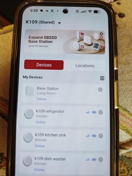 X-Sense Water Leak Detector Kit, Wi-Fi Water Sensor Alarm, SWS0A41 | Base station included for app alerts; water alarm coverage for sinks, heaters, washers, bathrooms, basements and garages customer photo 2