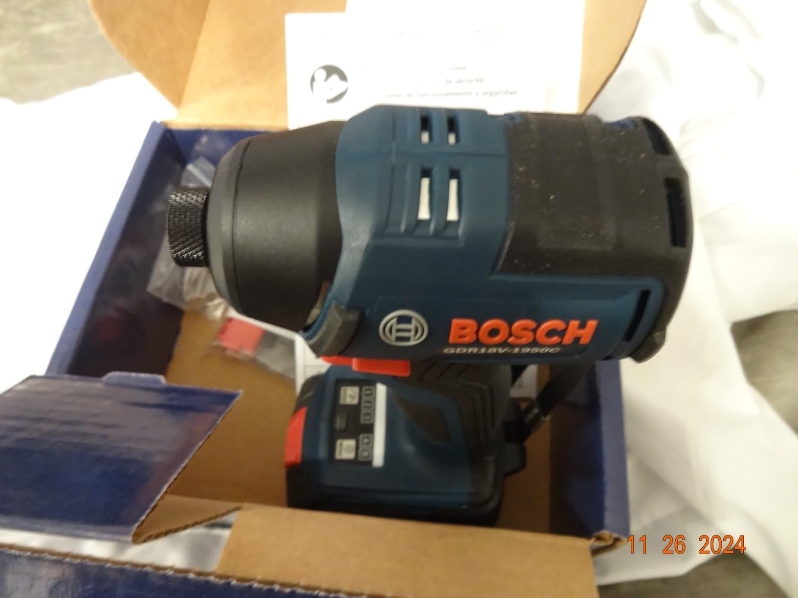 Bosch GDR18V-1950CN 18V Brushless Impact Driver (Bare Tool) customer photo 1