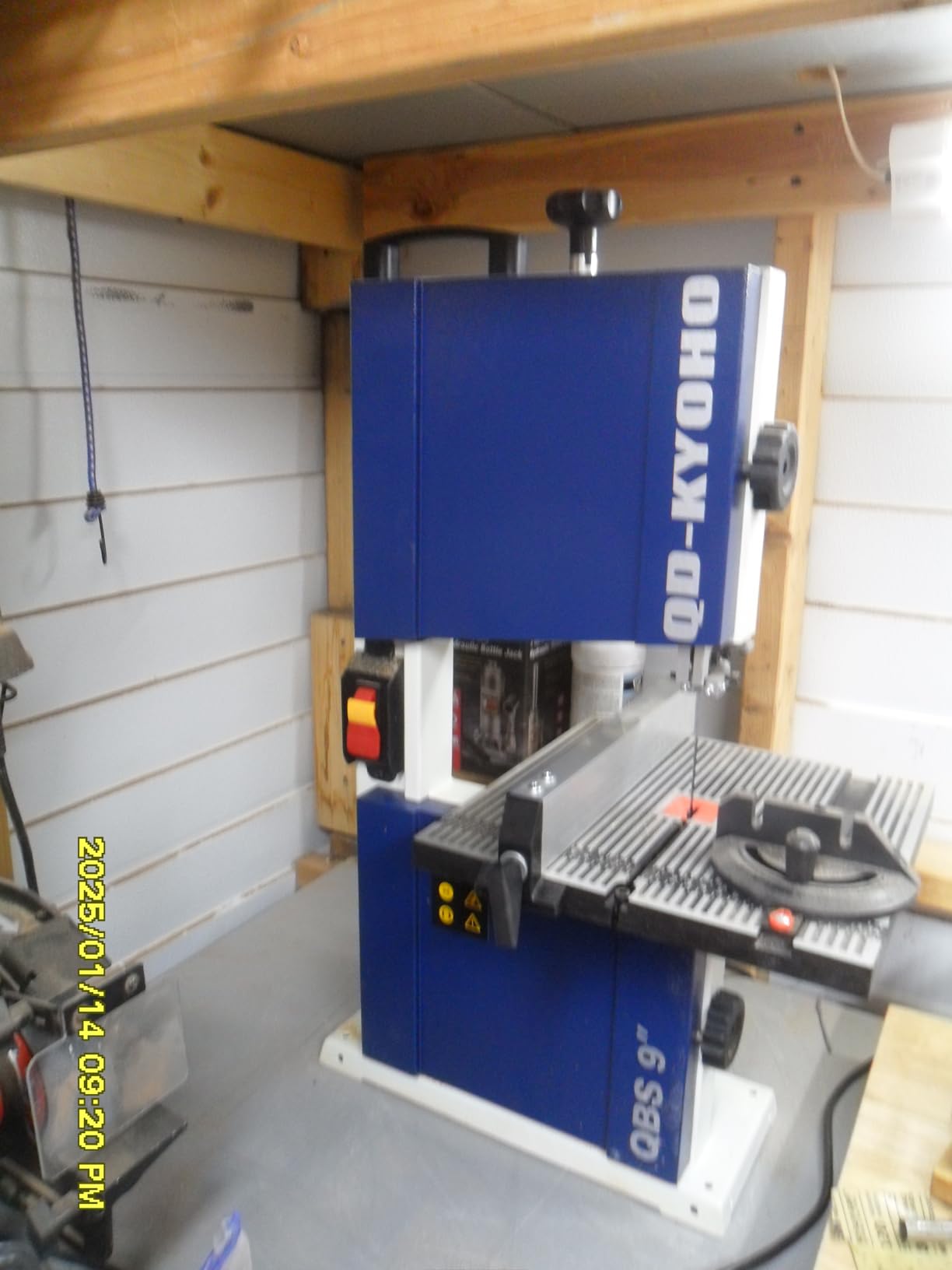 Band Saw, 10-Inch Bandsaw for Woodworking, 1515 & 3280 FPM Dual-Speed Bandsaw, 1/2 HP, 120 V 5.3-Amp Motor, Band Saws with Double-Sided Fence Assembly, Steel Bandsaws with Miter Gauge customer photo 2