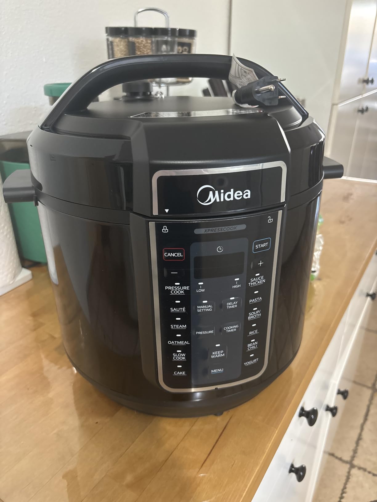 Midea 12-in-1 Electric Pressure Cooker, 8 Quarts, Stainless Steel Inner Pot customer photo 1