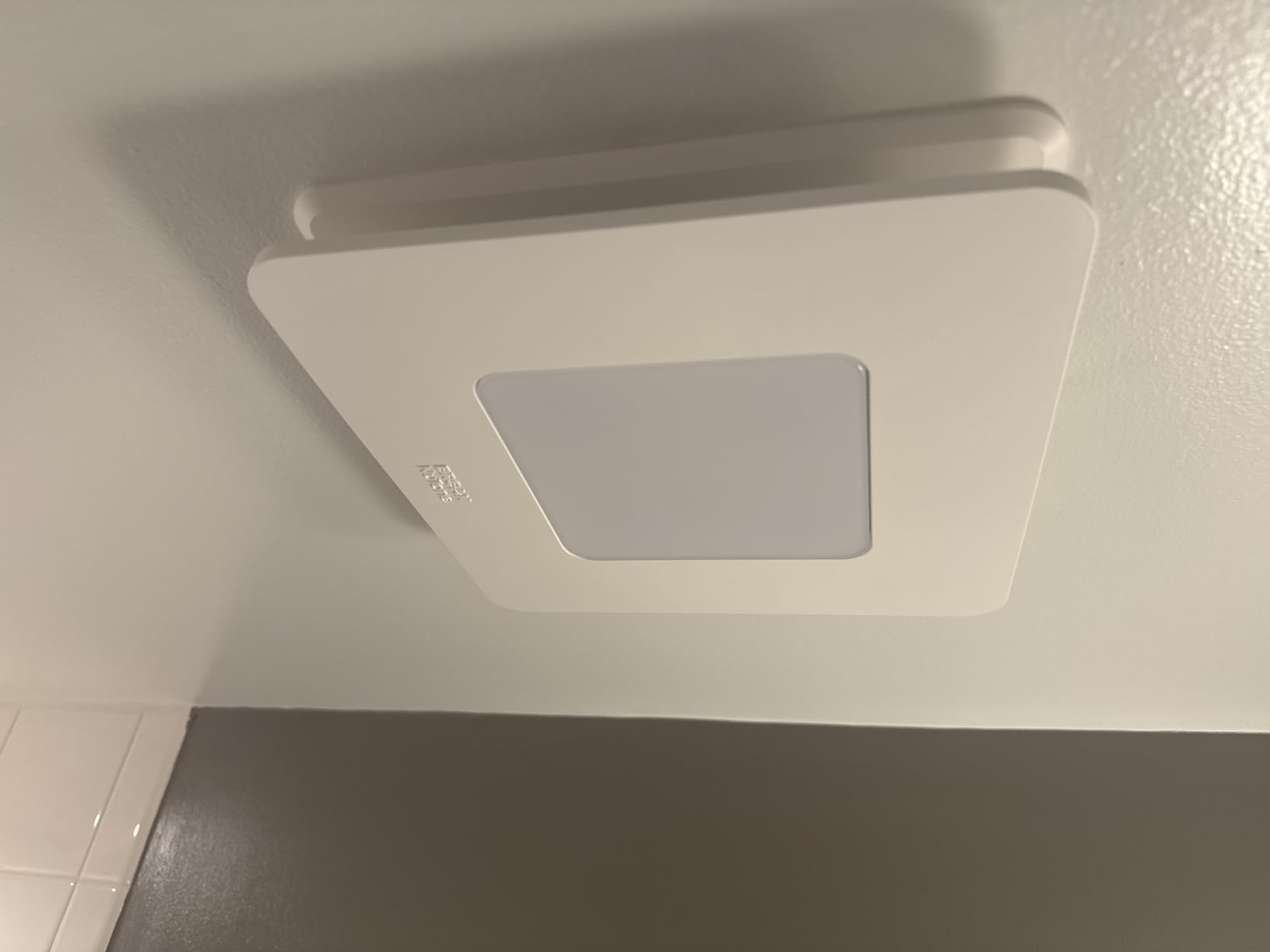 Broan-NuTone Bathroom Exhaust Fan with LED light - Easy Retrofit Without Attic Access, Quiet 1.5 Sones, 80 CFM ENERGY STAR Certified customer photo 1